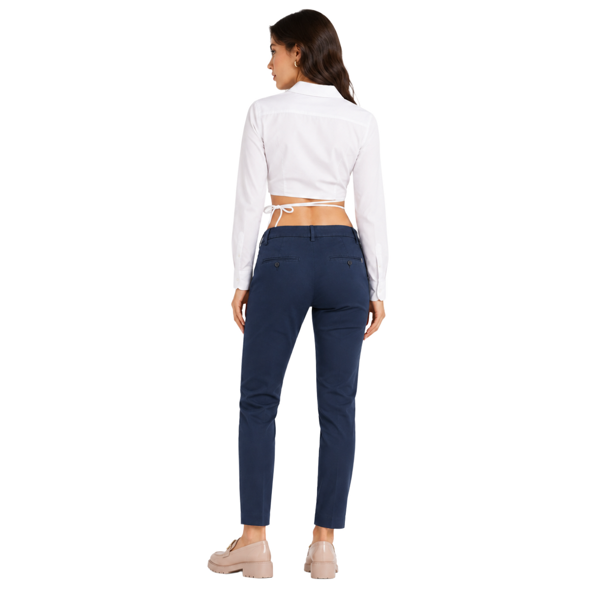 Dondup Women Trousers Perfect Blue