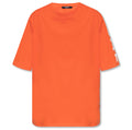 Balmain Men T-Shirt Over Orange