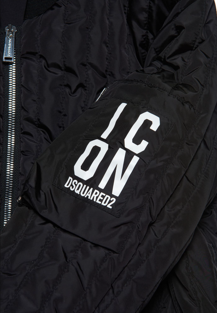 Dsquared2 Jacket Bomber Black