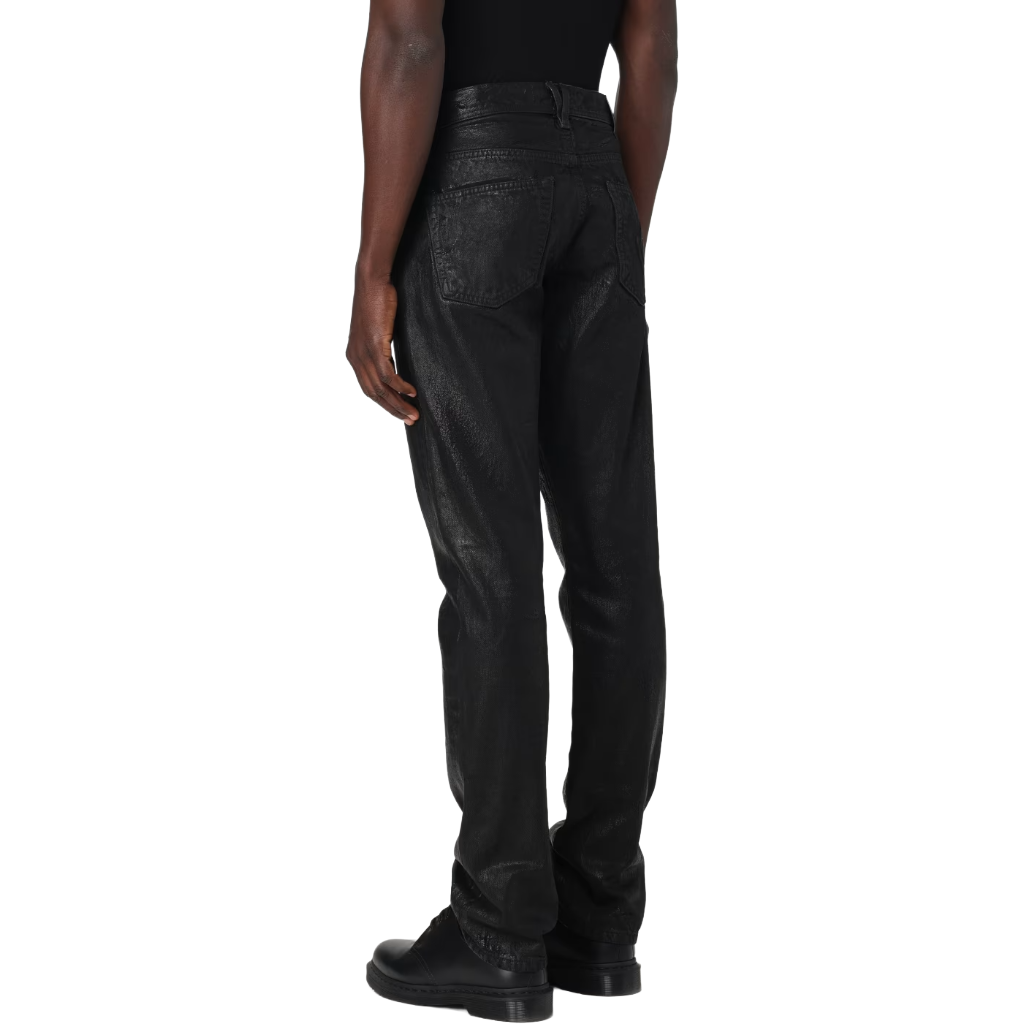 Victory Gate Men Jeans Black