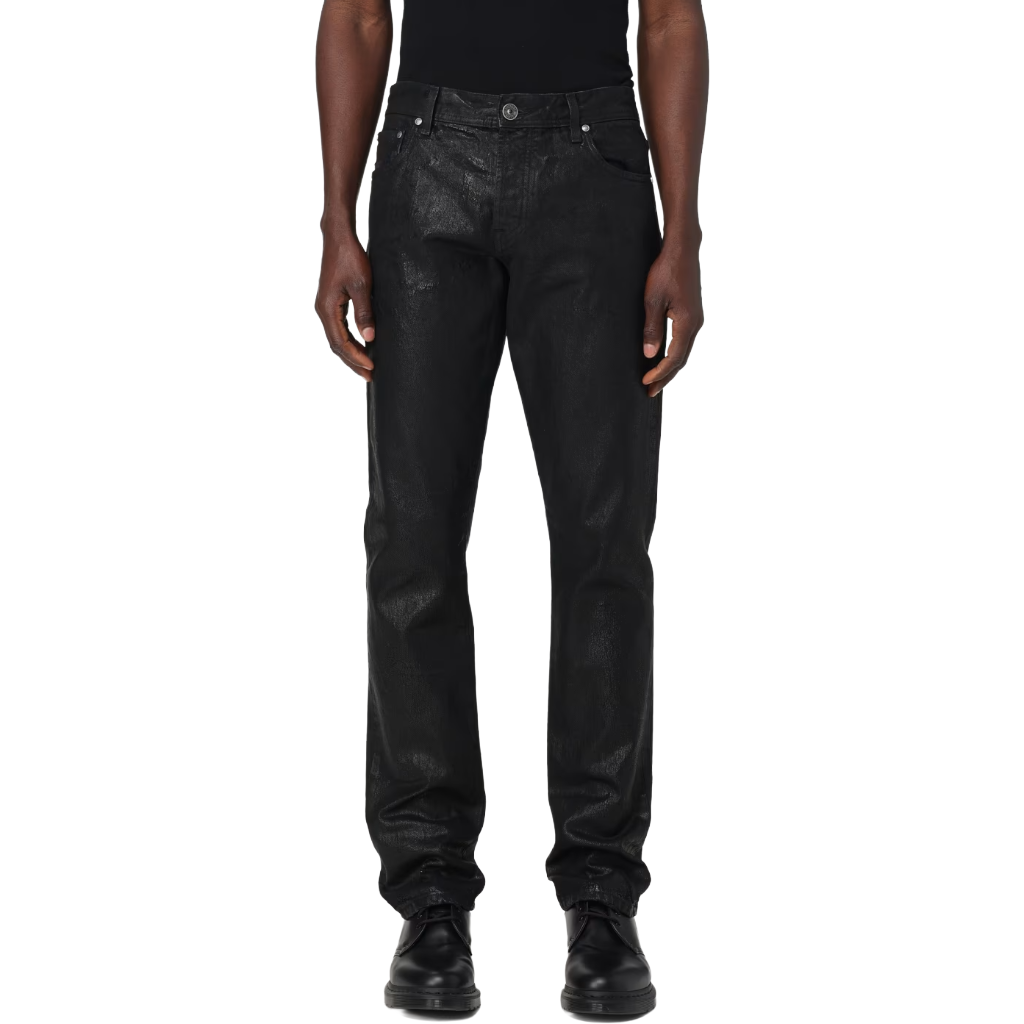 Victory Gate Men Jeans Black
