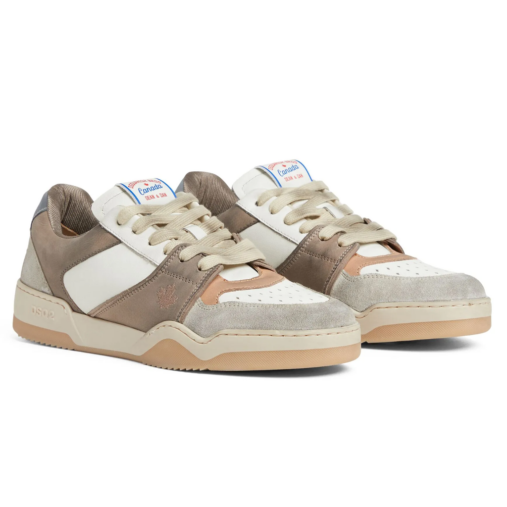 Dsquared2 Men Spiker Sneaker Sneakers Beige