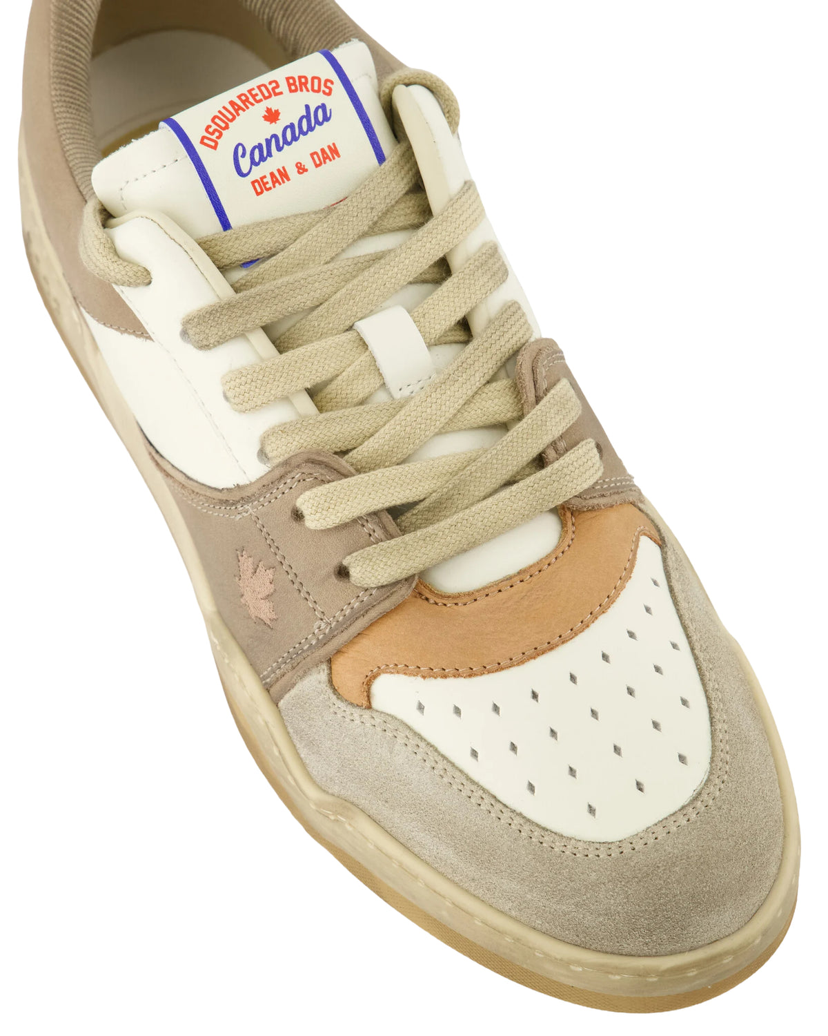 Dsquared2 Men Spiker Sneaker Sneakers Beige