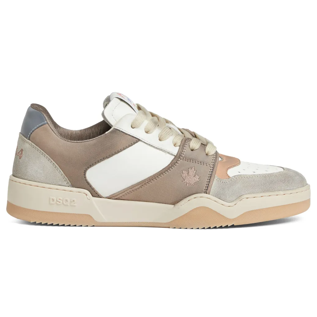 Dsquared2 Men Spiker Sneaker Sneakers Beige