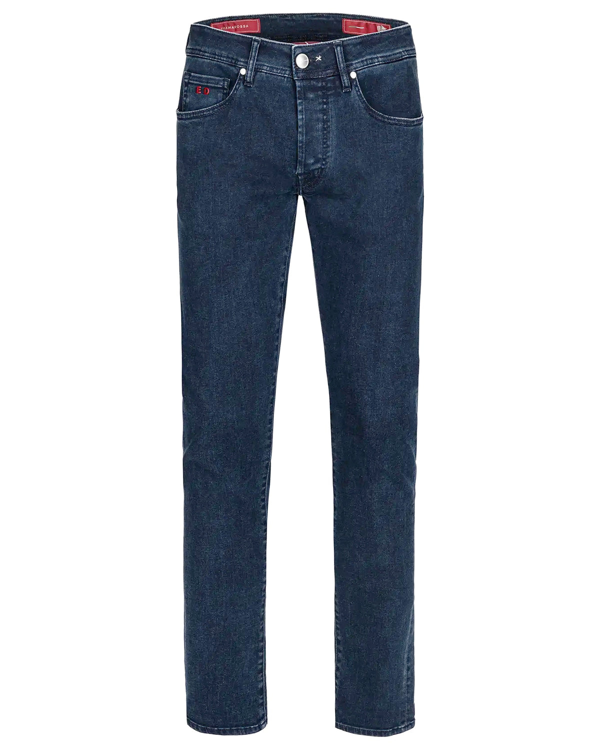 Tramarossa Men Indigo Distressed r-elax Jeans Blue