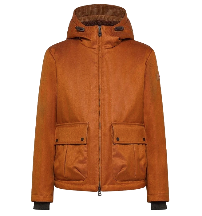 Peuterey Men Jacket Short Dougal Orange