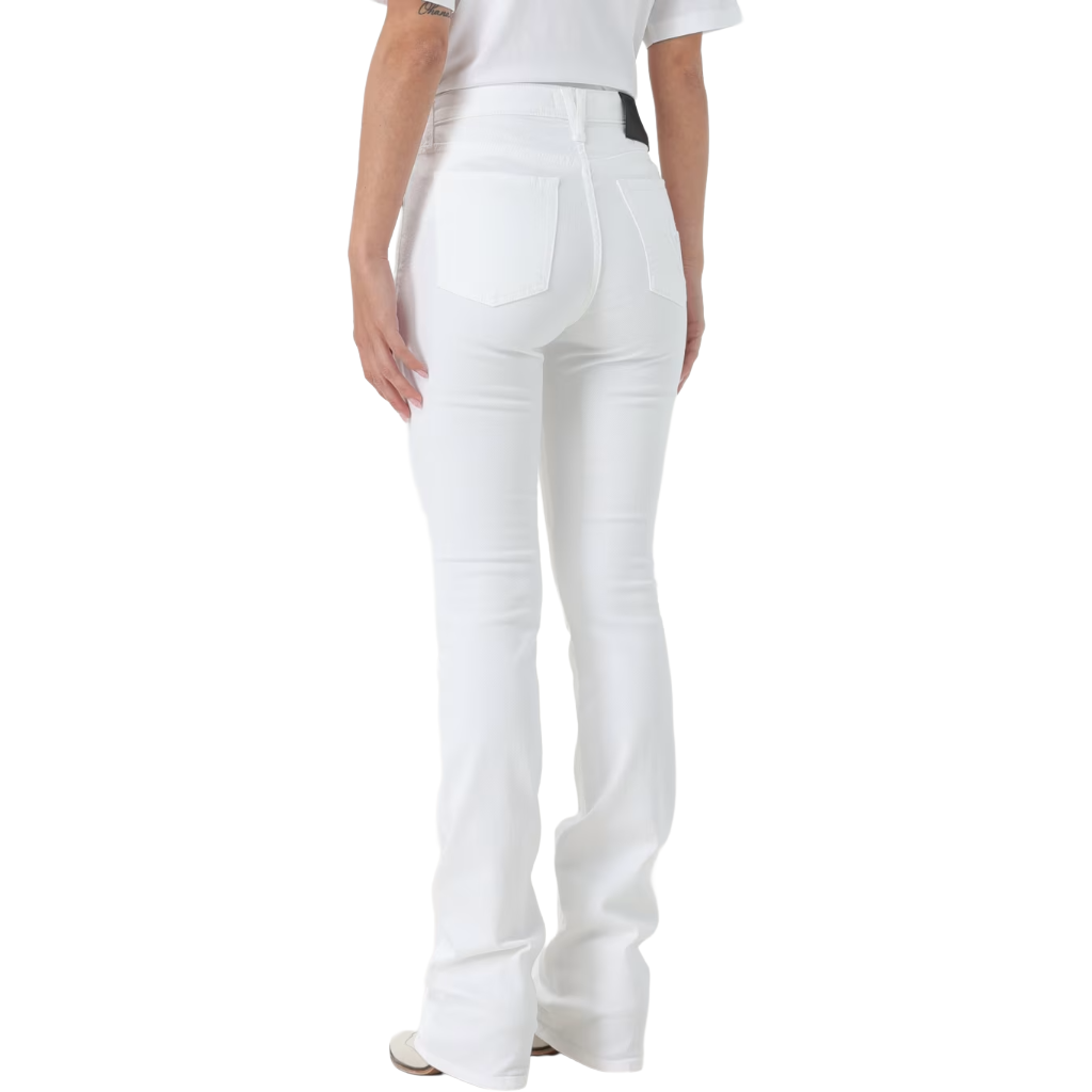Victory Gate Women Jeans White