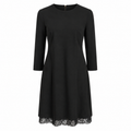 Dolce & Gabbana Women Dress Sleeve Long Lace Black