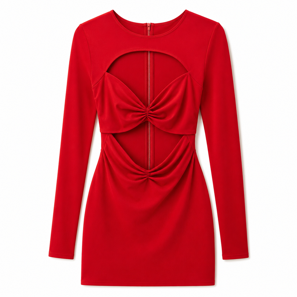 Dolce & Gabbana Women Dress cut-out Red