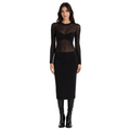 Patrizia Pepe Women Dress Slim Long Black