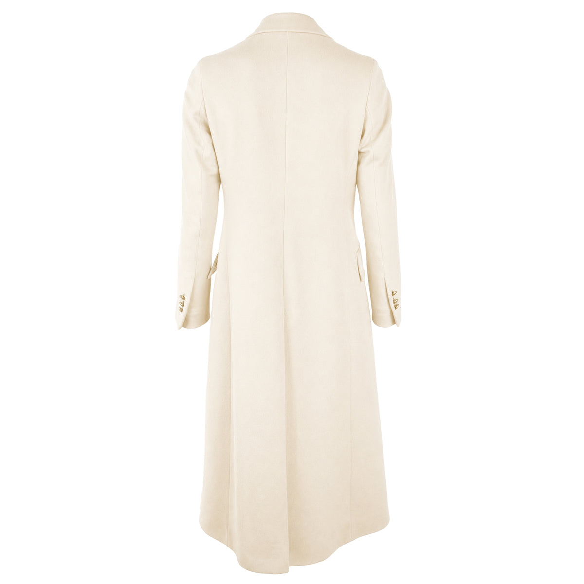 Loro Piana Fabric Women Coat Double-Breasted Beige