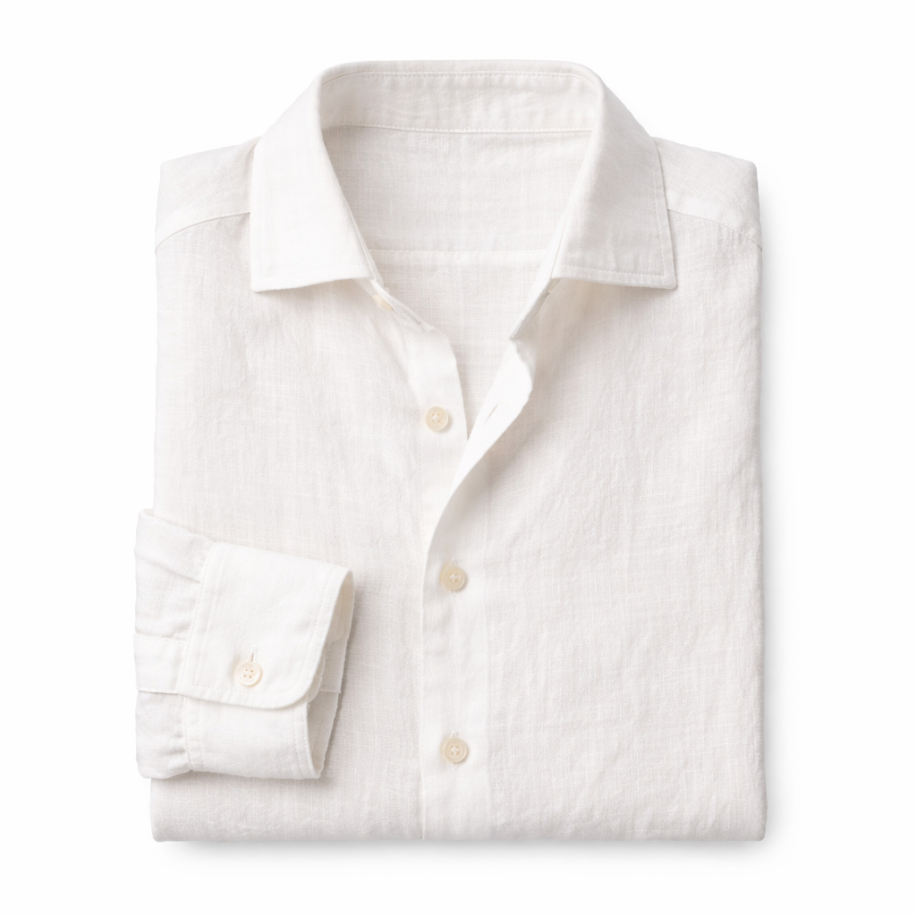 MC2 Saint Barth Men Shirt Linen White