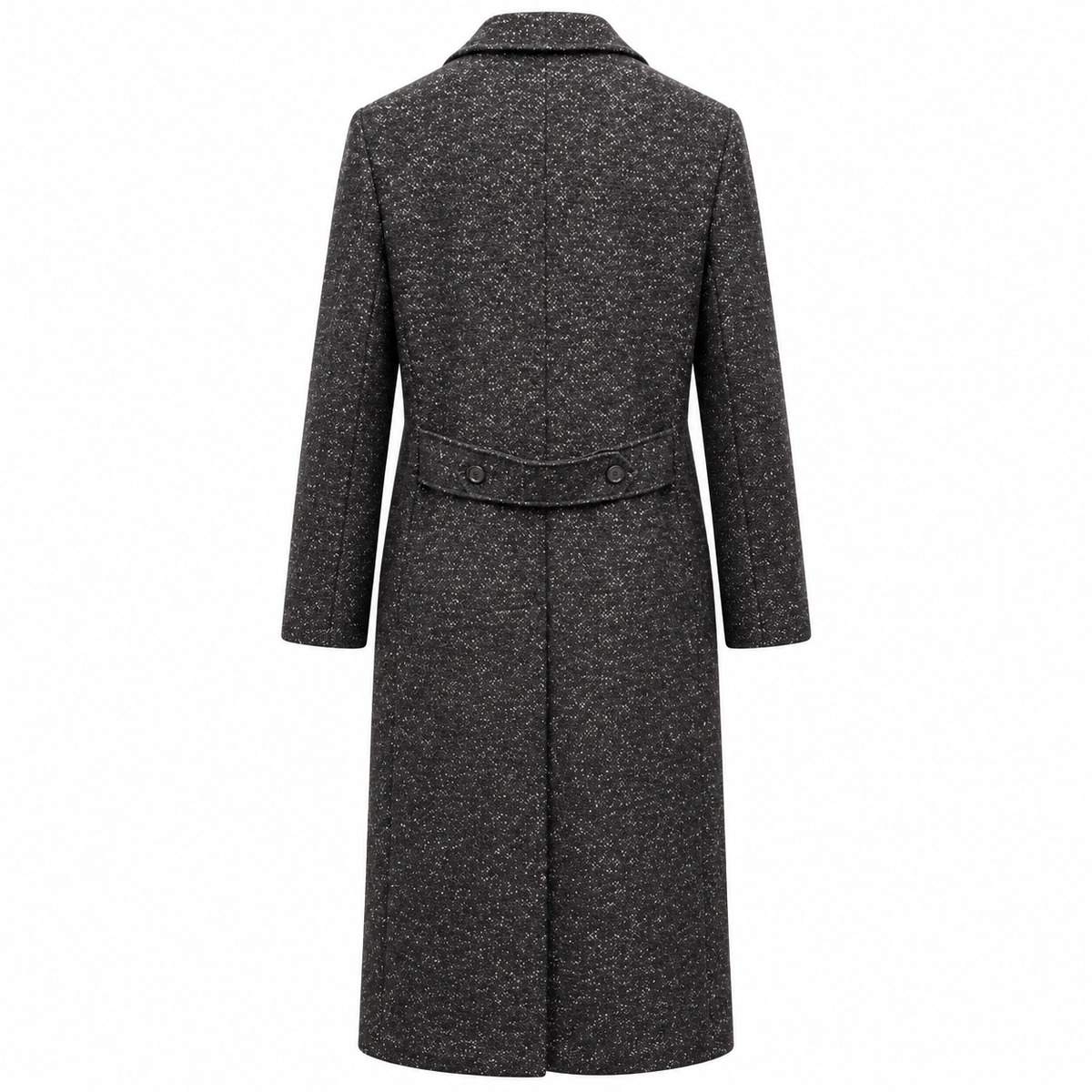 Dolce & Gabbana Men Coat Tweed Black