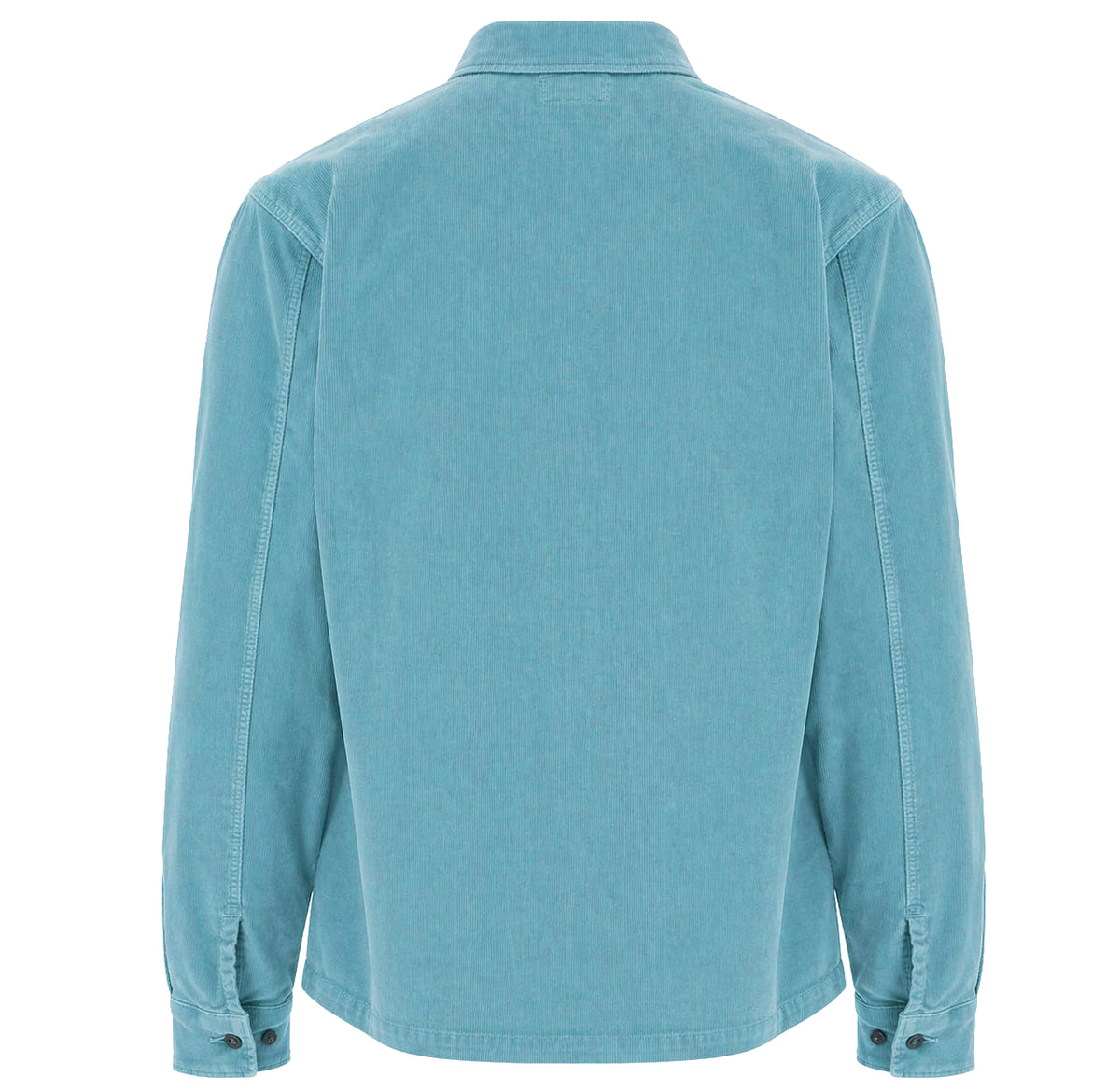 C.P. Company Men Shirt Ribbed Velvet Light Blue