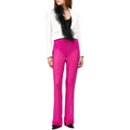 Patrizia Pepe Women Trousers Strass Fuchsia