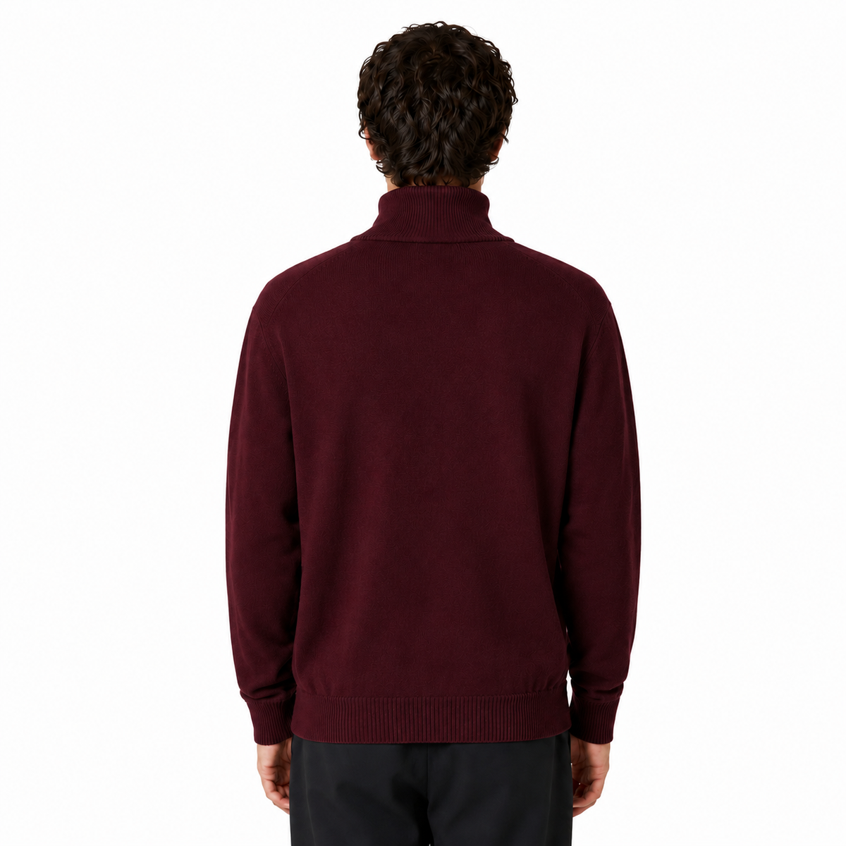 Alpha Studio Men Sweatshirt Zip Red
