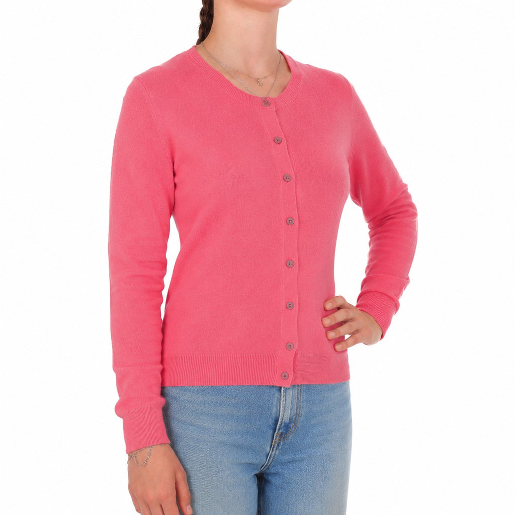 Emilio Romanelli Women Knit Cashmere Bottoni Pink