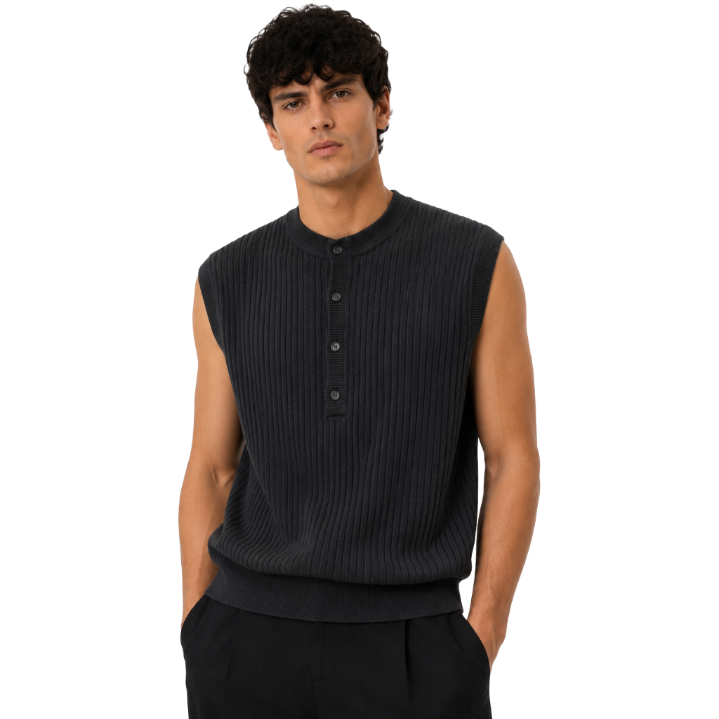 Dolce & Gabbana Men Vest Coste Blue