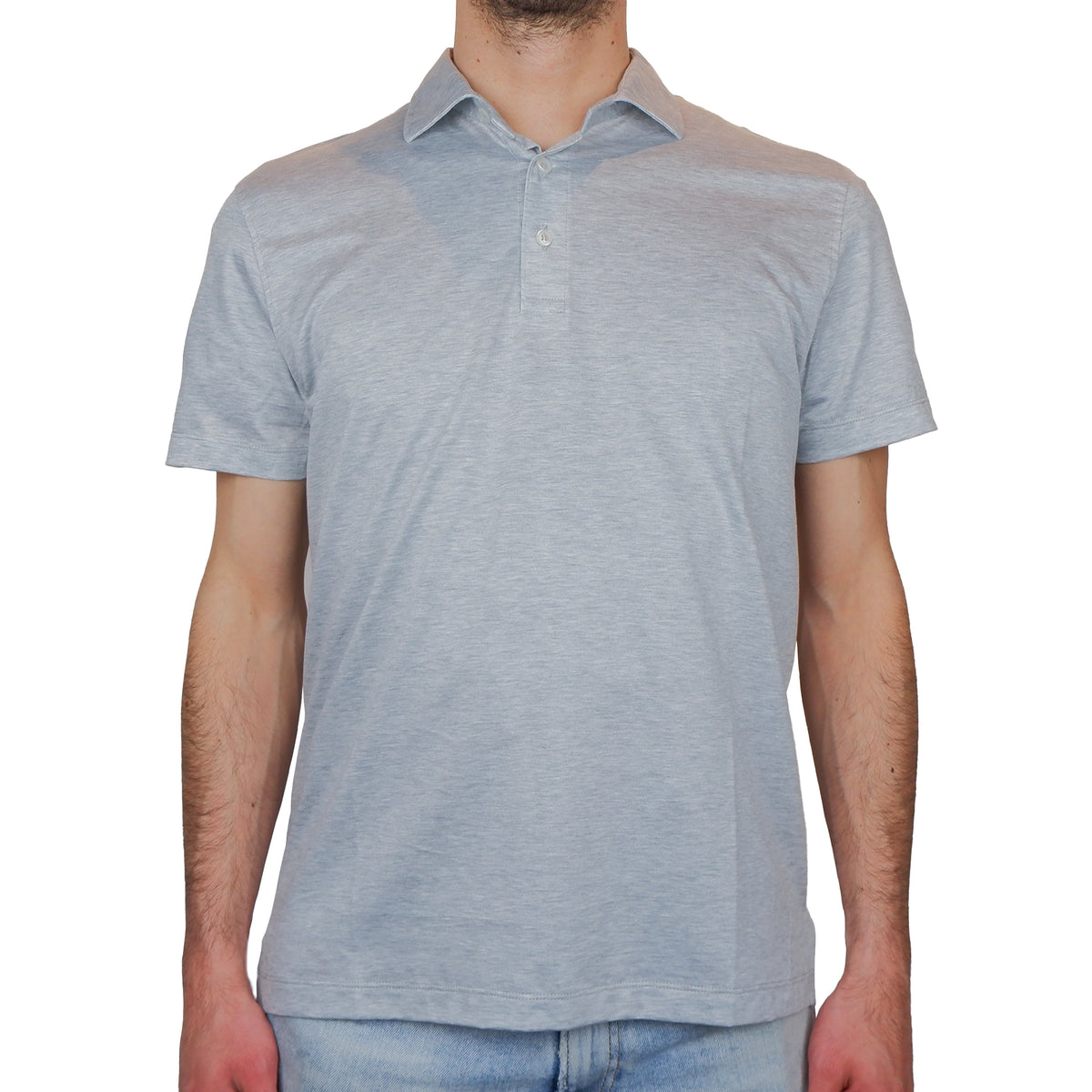 Loro Piana Fabric Men Knit Shirt Grey