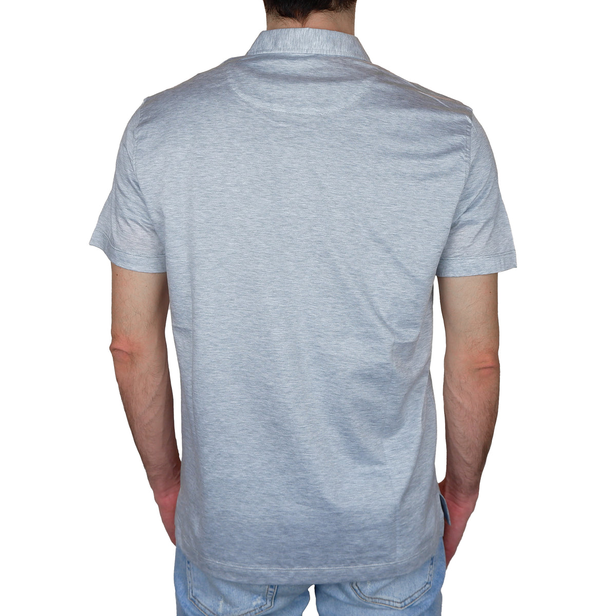 Loro Piana Fabric Men Knit Shirt Grey