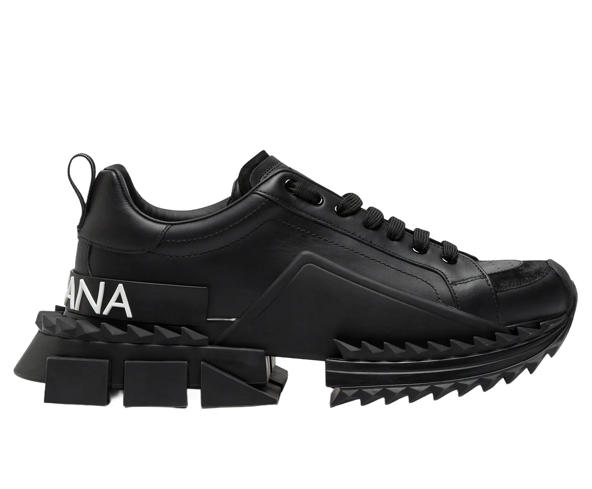 Dolce & Gabbana Women Sneakers Super Queen Black