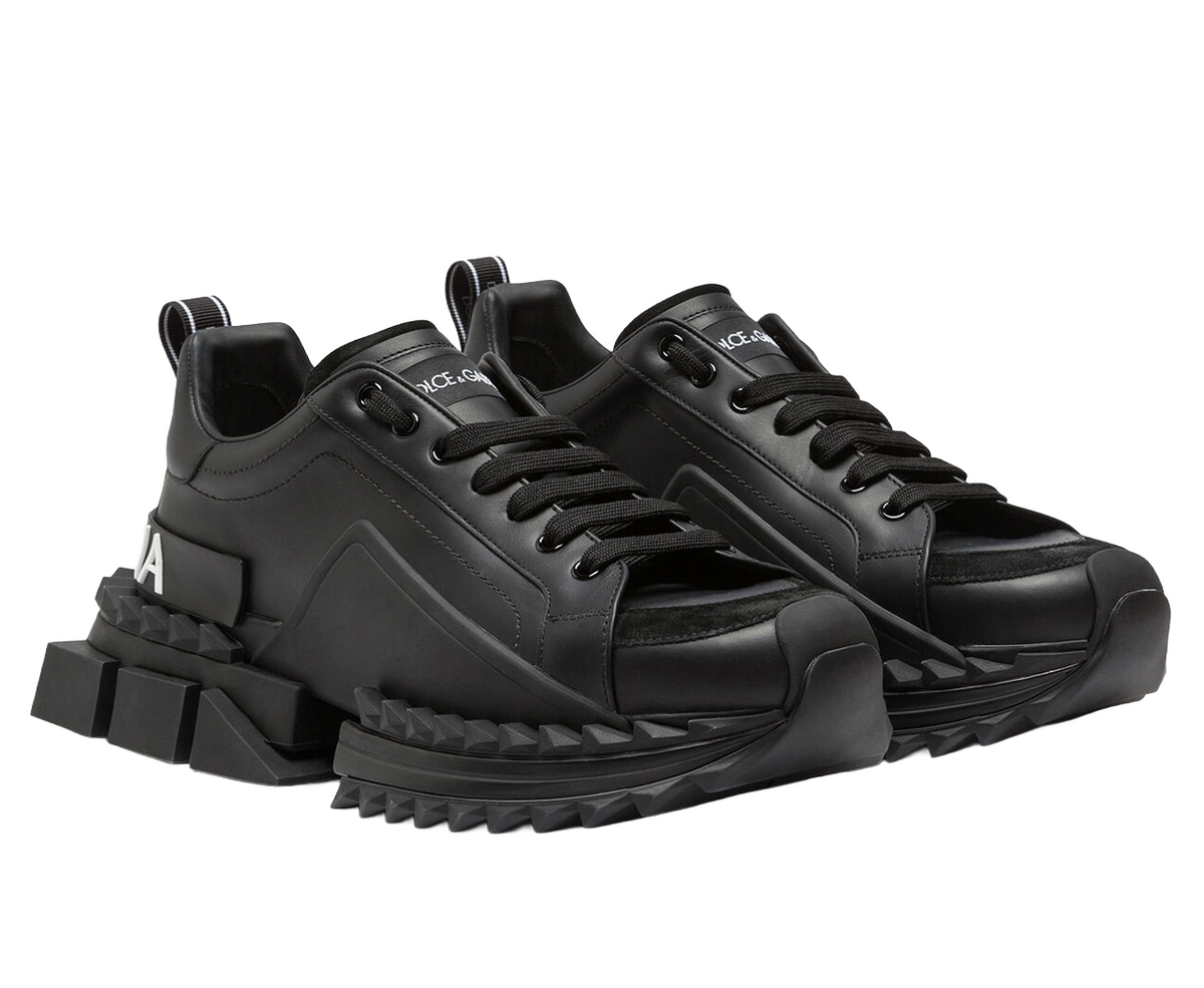 Dolce & Gabbana Women Sneakers Super Queen Black