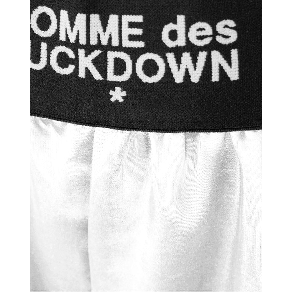 Comme Des Fuckdown Women Shorts Modal White