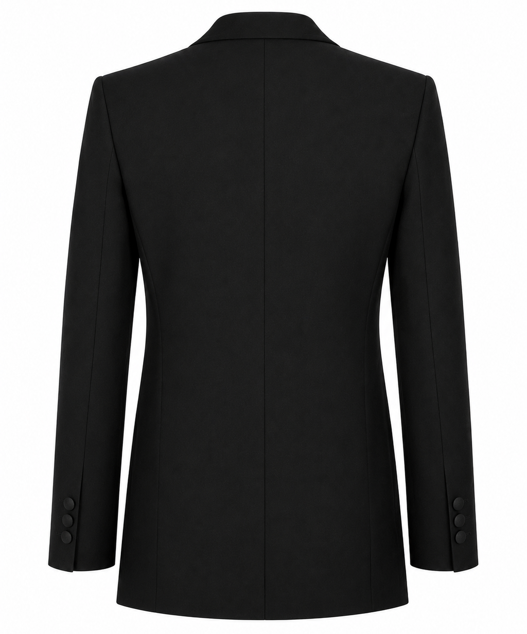 Balmain Men Jacket Elegant Lapel White Black