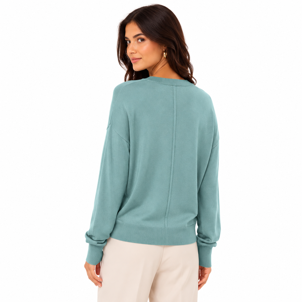 Alpha Studio Women Magkia Crew Neck Sweaters Green
