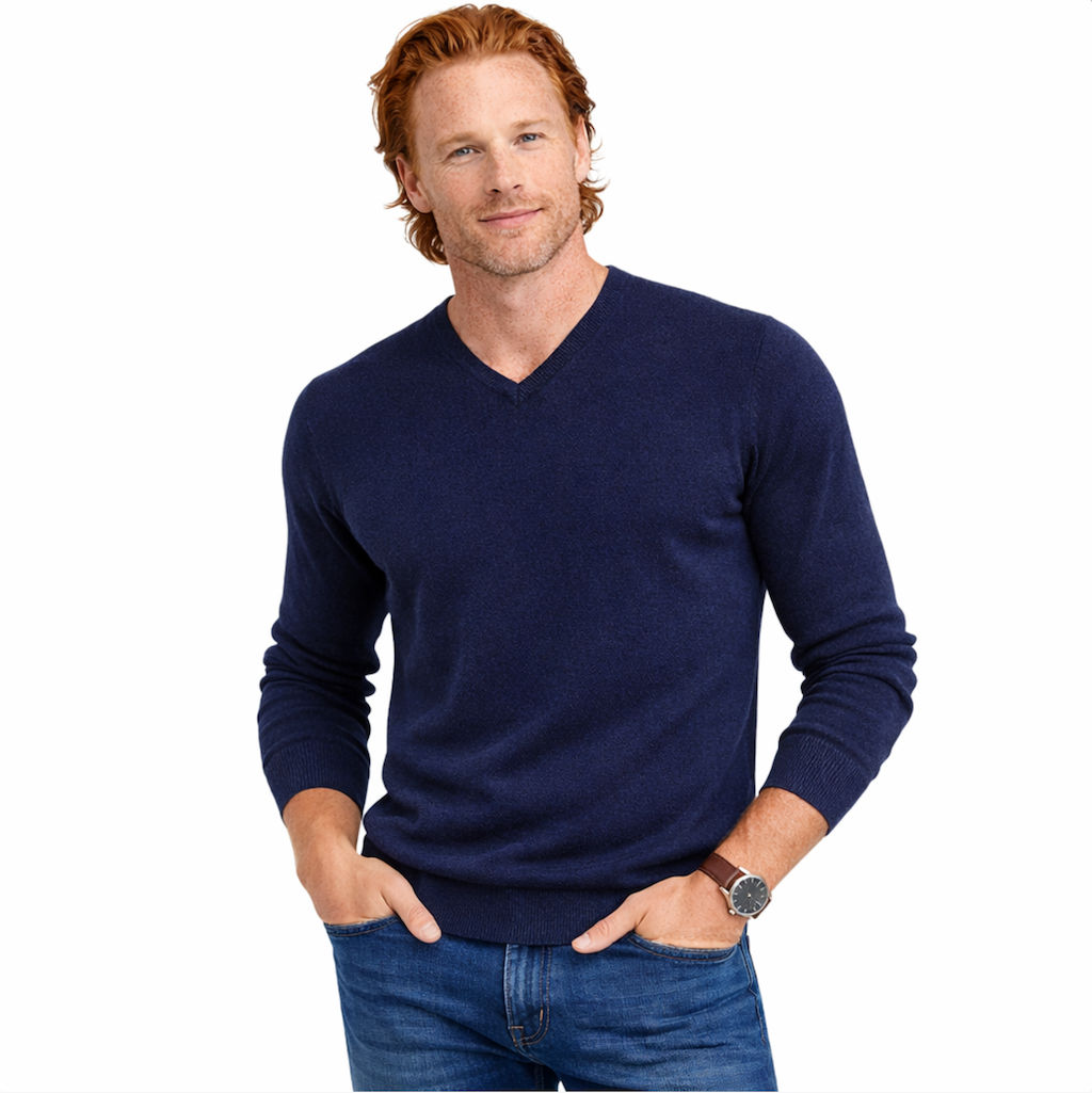Emilio Romanelli Men Knit Gauge Blue