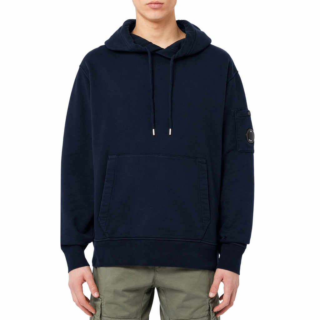 C.P. Company Men Sweatshirt Goggles Blue
