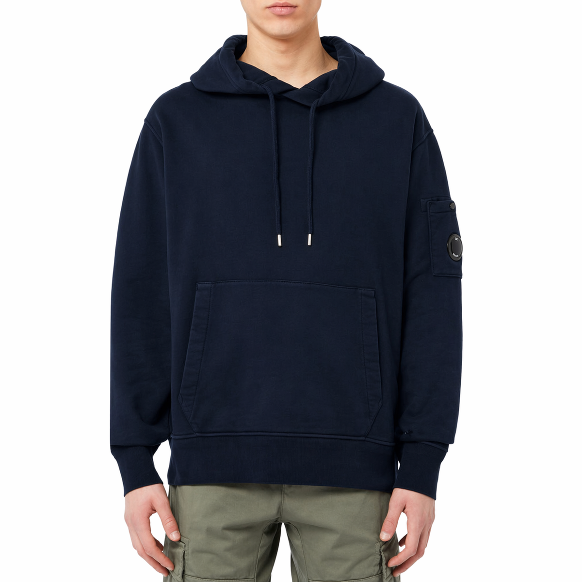 C.P. Company Men Sweatshirt Goggles Blue