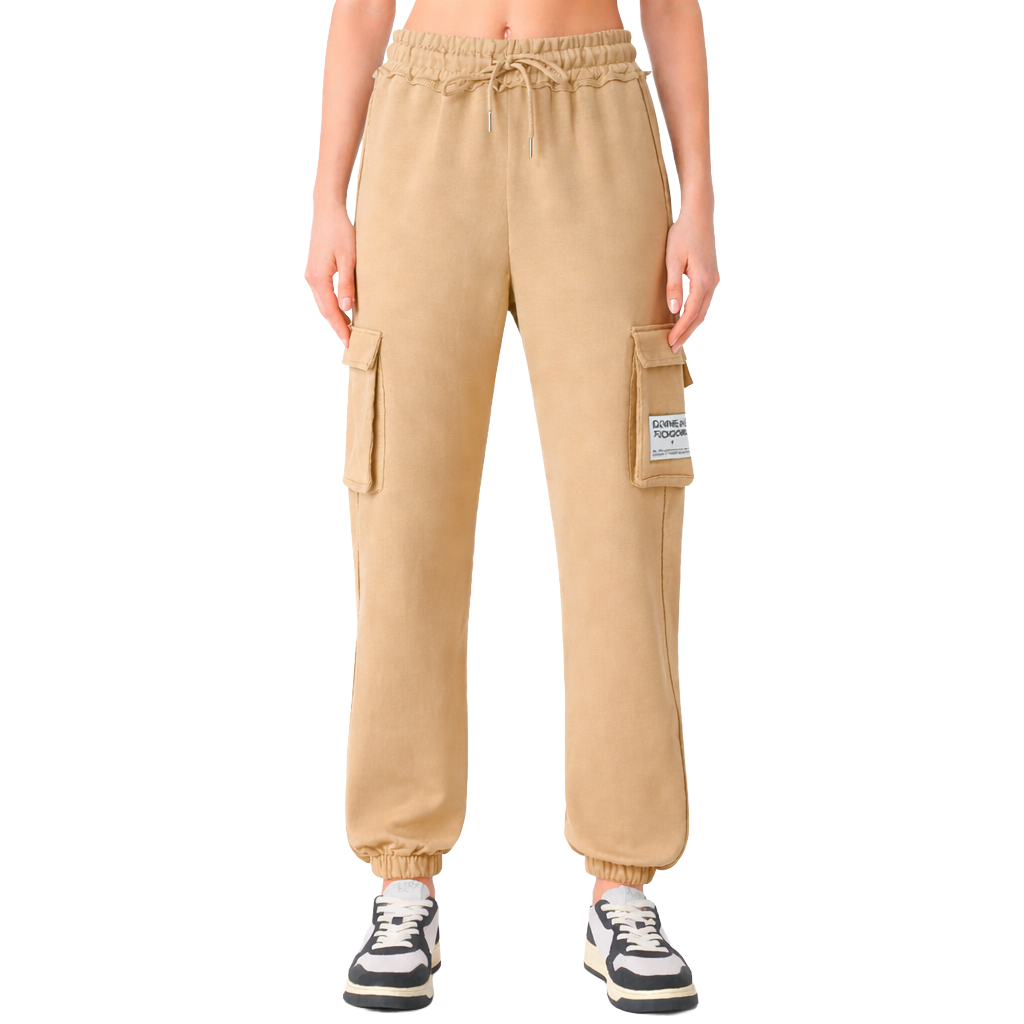 Comme Des Fuckdown Women Trousers Cargo Beige