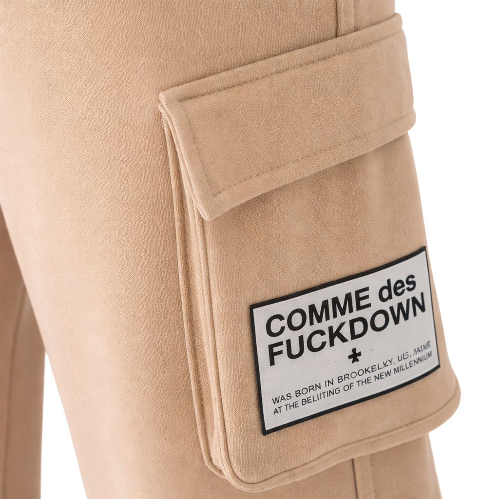Comme Des Fuckdown Women Trousers Cargo Beige