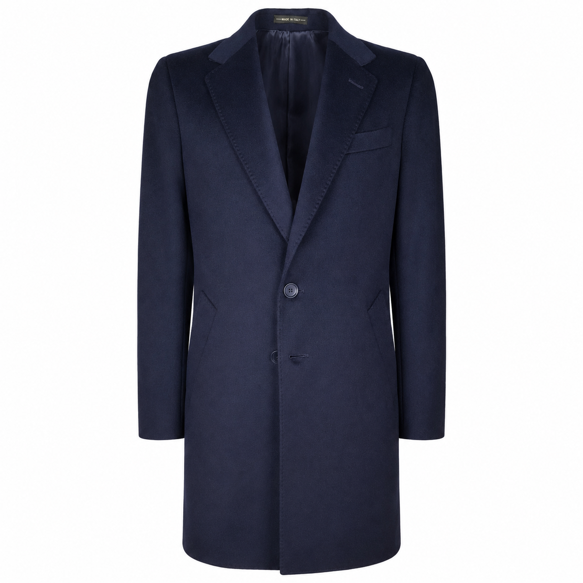 Loro Piana Fabric Men Coat Night Blue