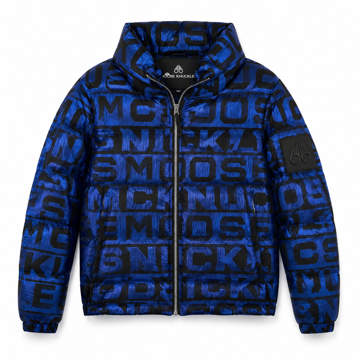 Moose knuckles Women Jacket Scritte Blue