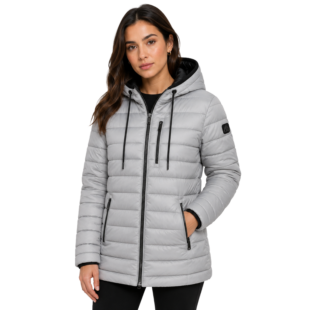 Moose knuckles Women Down Jacket Kluane Grey