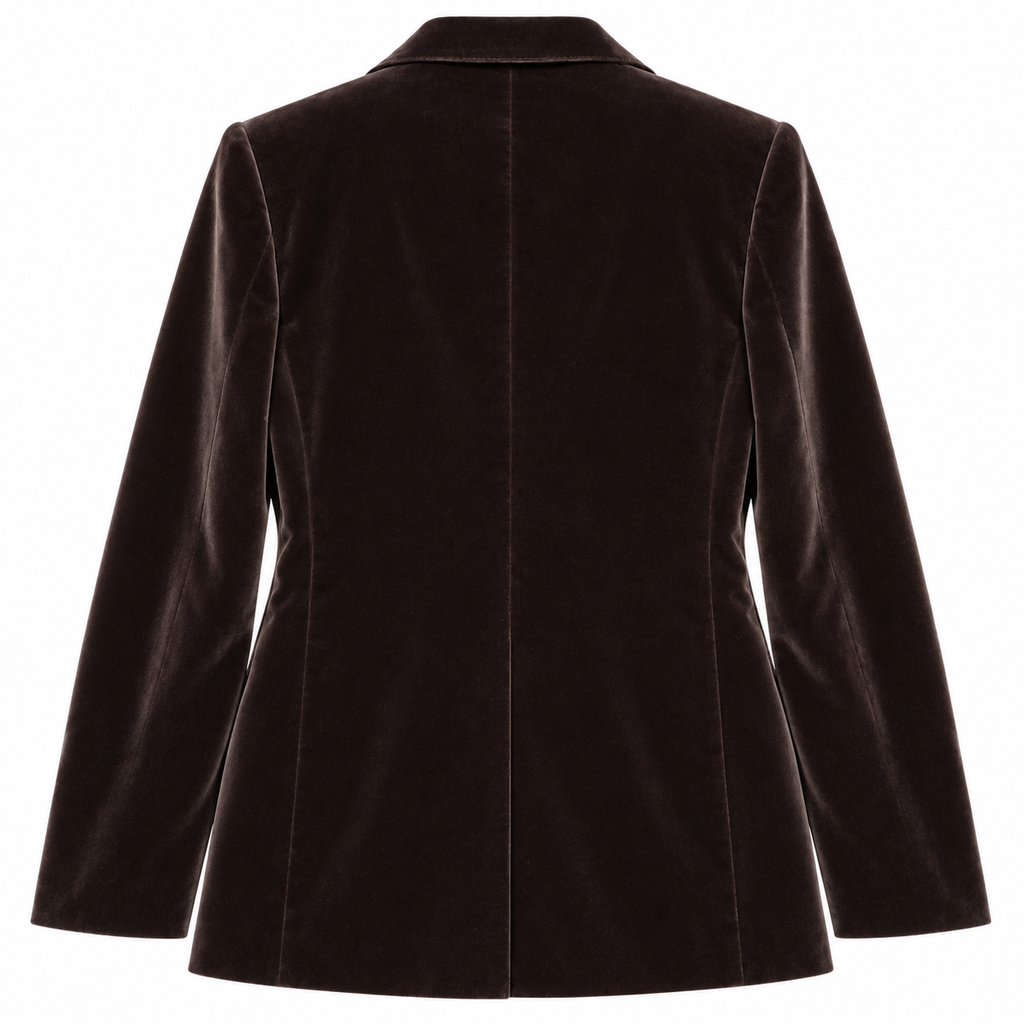 Dolce & Gabbana Men Jacket Velvet Brown