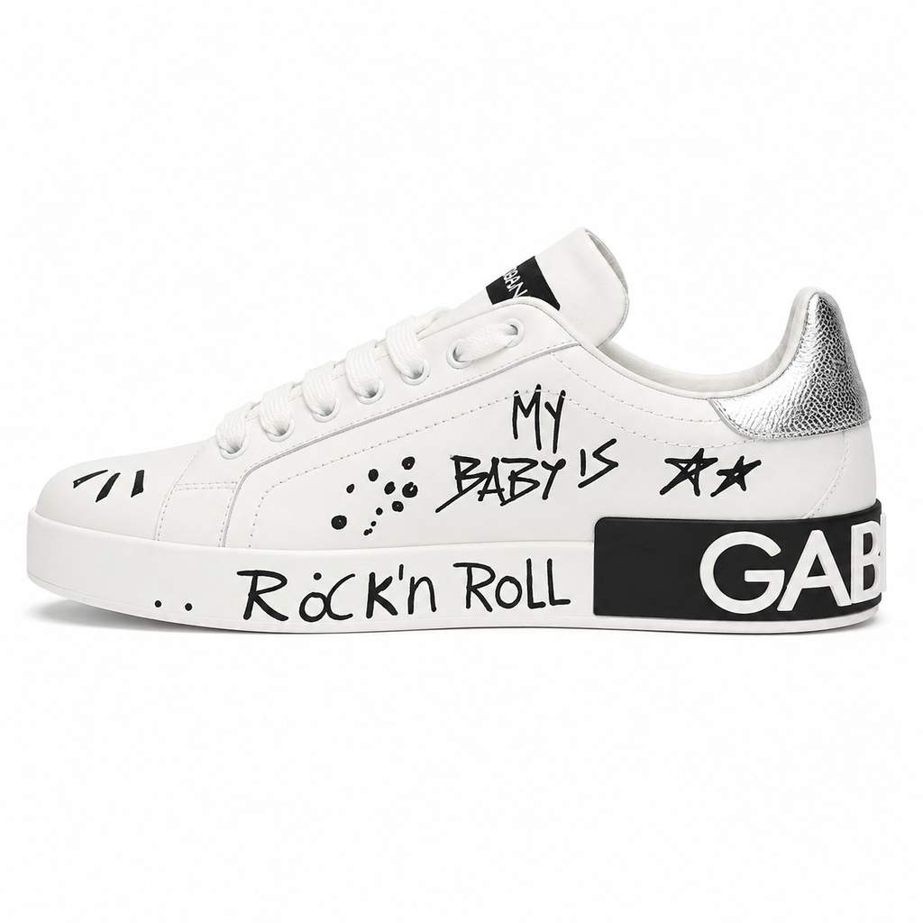 Dolce & Gabbana Women Portofino Sneakers White