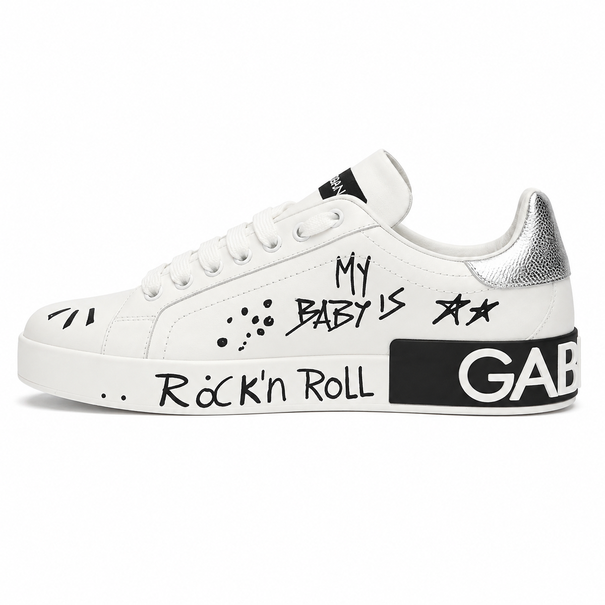Dolce & Gabbana Women Portofino Sneakers White