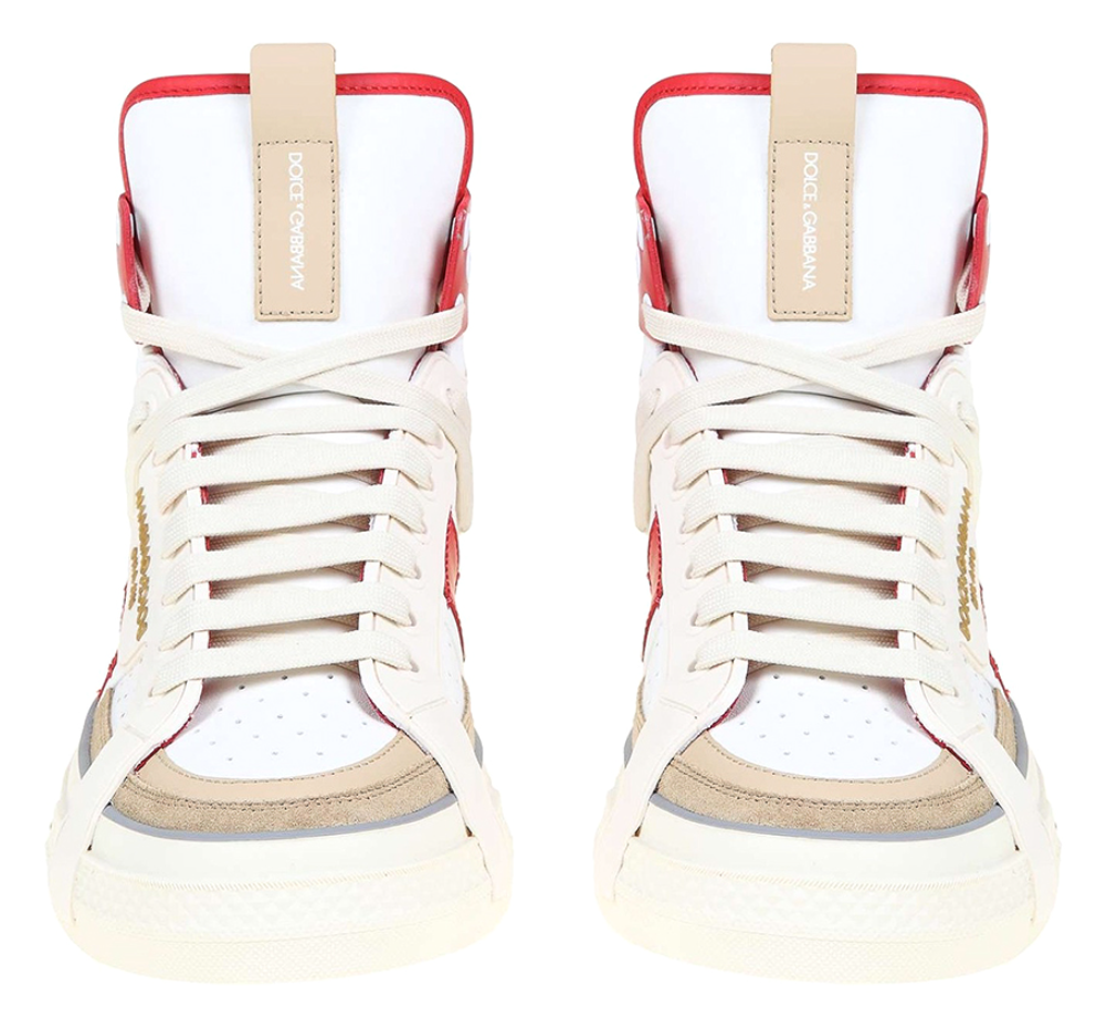 Dolce & Gabbana Men Sneakers Custom Zero Multicolor