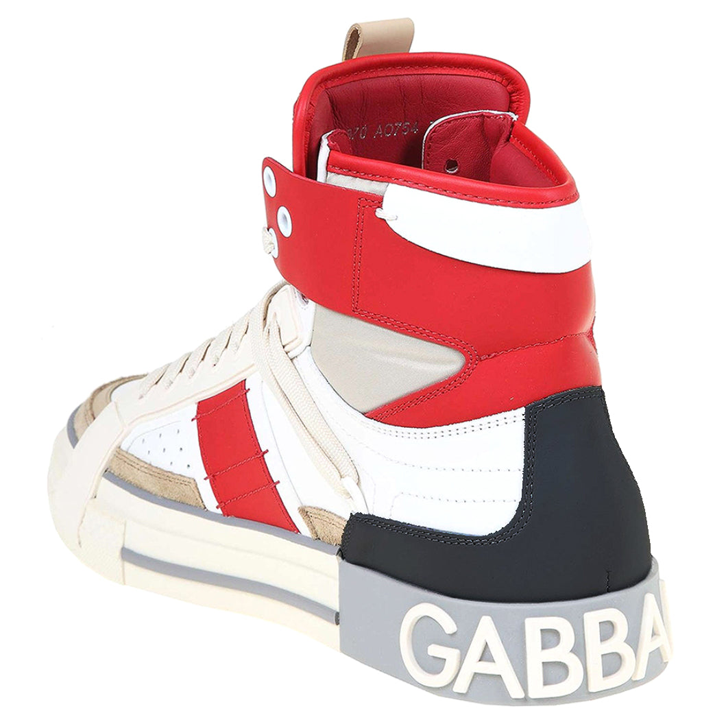 Dolce & Gabbana Men Sneakers Custom Zero Multicolor