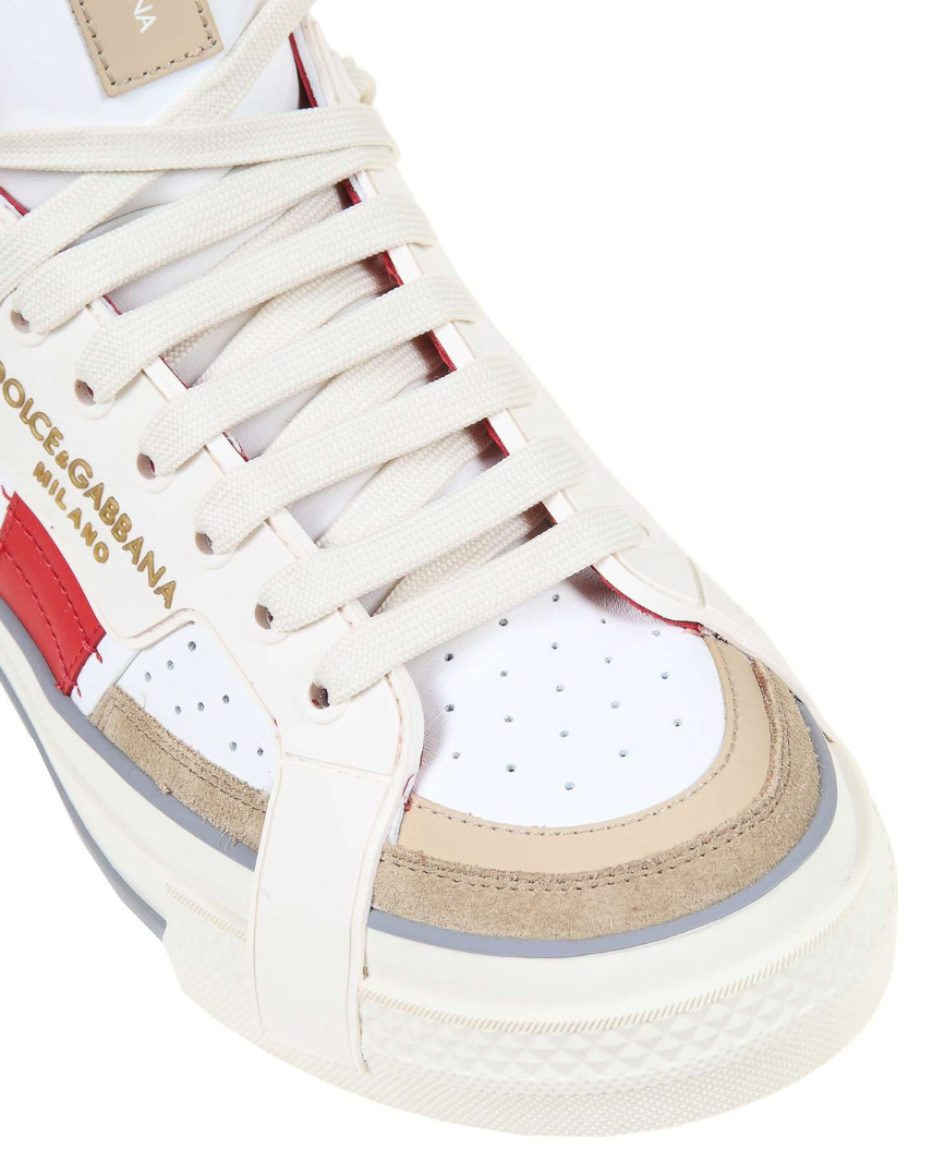 Dolce & Gabbana Men Sneakers Custom Zero Multicolor