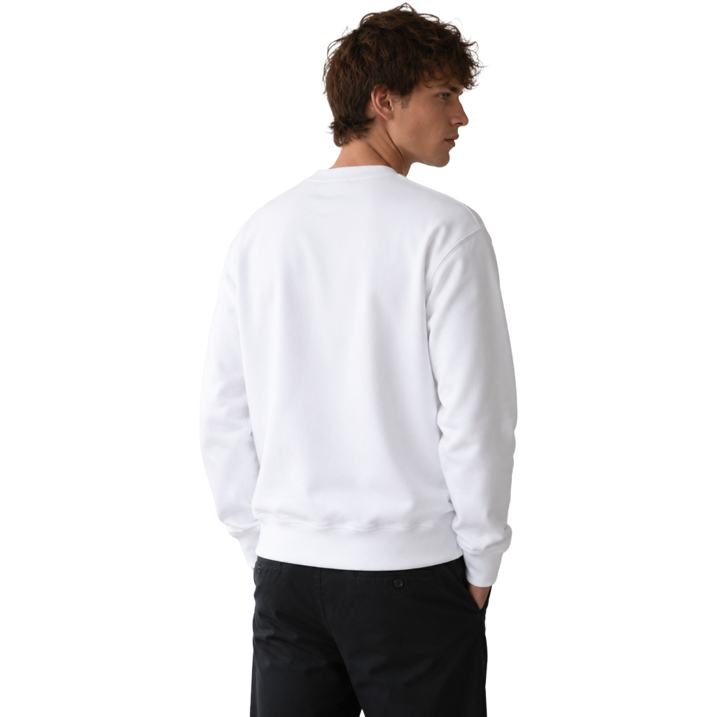 Dsquared2 Men Sweatshirt Crew Neck Pac- White