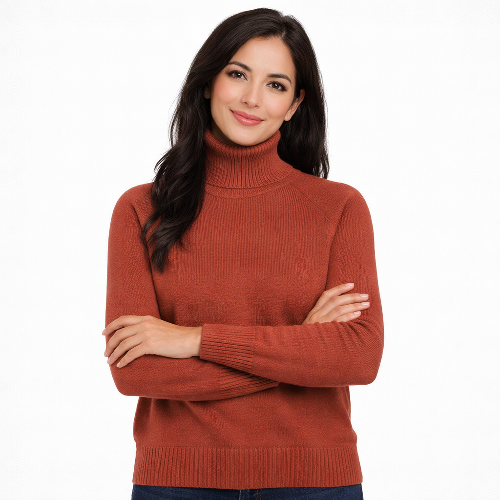 Emilio Romanelli Women Turtleneck Bacca Red