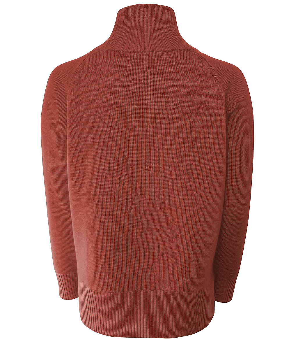 Emilio Romanelli Women Turtleneck Bacca Red