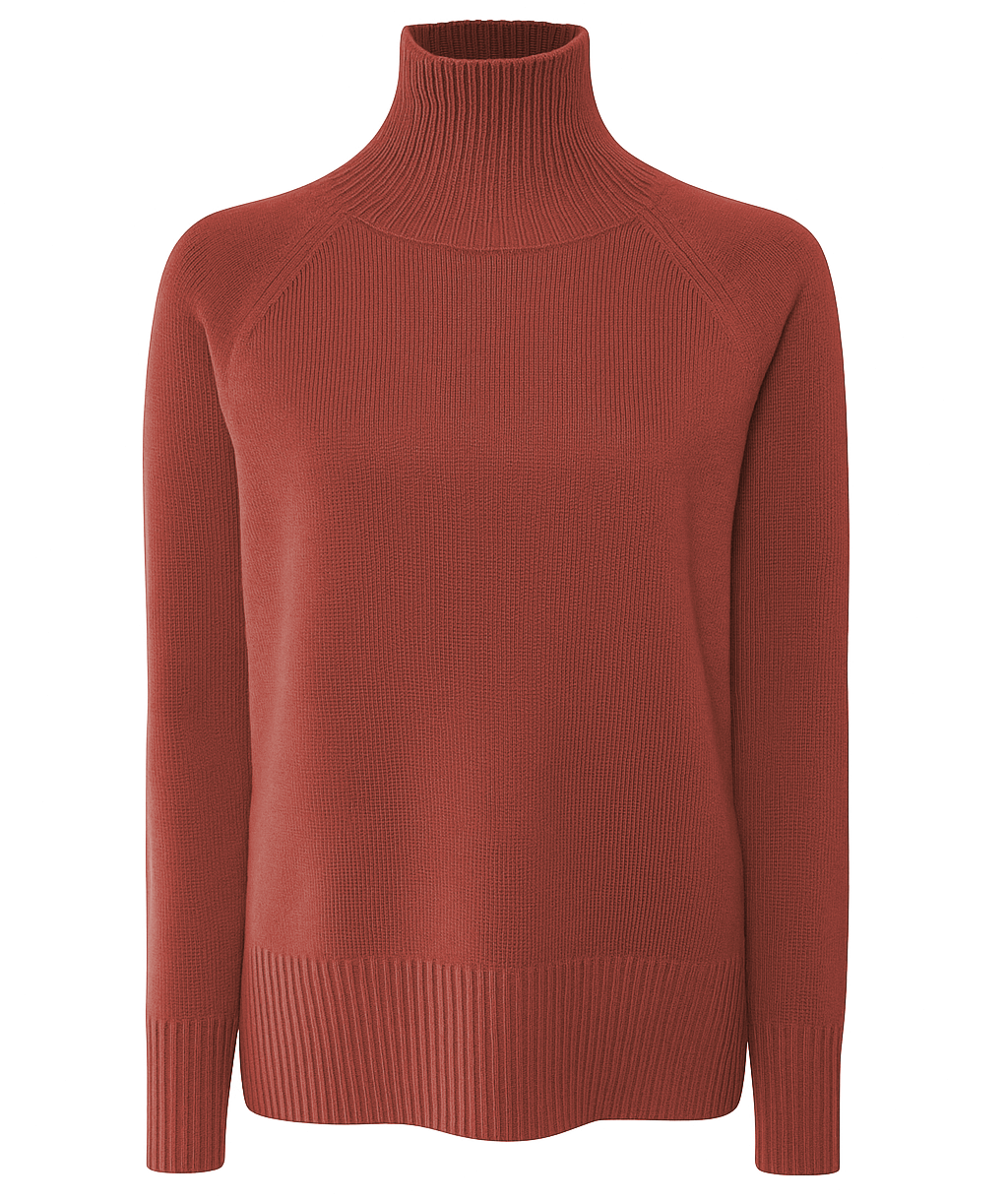 Emilio Romanelli Women Turtleneck Bacca Red