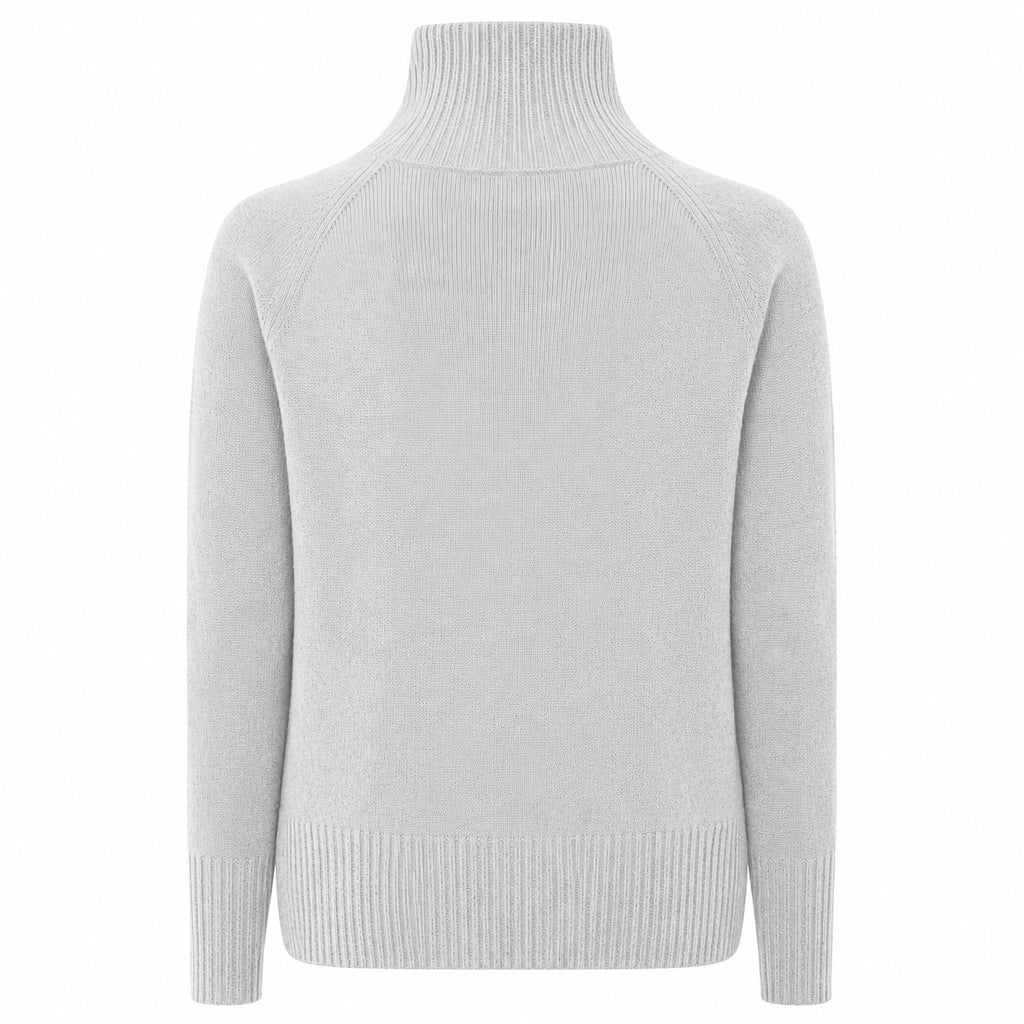 Emilio Romanelli Women Turtleneck Chiaro Grey