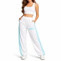 Comme Des Fuckdown Women Trousers Triacetato Bande White