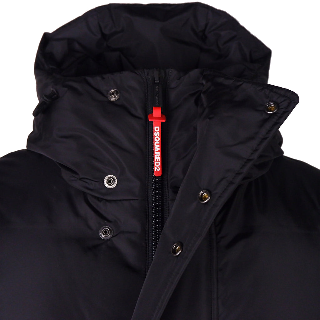 Dsquared2 Men Kaban Jacket Black
